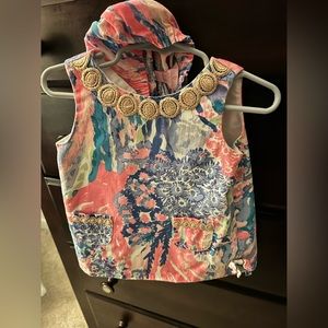 Lilly Pulitzer 12-18 months with bloomers .